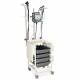 Harloff STC-AL6-JET Jet Cart Scope Drying System with Six Scope Tray Capacity. Please note, Jet~Stream Unit from Dri-Scope Aid®, Endoscopes, and Scope Trays NOT INCLUDED.