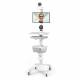Capsa T2900 Tryten X1 Virtual Care Cart shown with Monitor, Camera, Speaker, and other accessories NOT included.