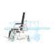 Champion Healthcare T4-182 T4 Special Procedure Stretcher Chair with Seat Tilt, Wide Back, Auto-Extending Footrest, and I.V. Wells - Space-Saving Footprint (The Image Shown May Include Features, Accessories, or Fabrics that do not Come Standard on B