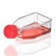 Globe Scientific TC-FLSK-25-P Diamond® SureGro™ Cell Culture Flask, Tissue Culture Treated with Plug Cap - 25 cm²