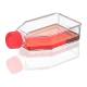 Globe Scientific TC-FLSK-75-P Diamond® SureGro™ Cell Culture Flask, Tissue Culture Treated with Plug Cap - 75 cm²