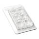 Globe Scientific TC-PLT-6 Diamond® SureGro™ Multiple Well Plate, Tissue Culture Treated, Flat Bottom - 6 Well with Blister Packaging