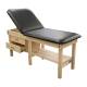 Pivotal Health Solutions TESS-6L 6-Leg Classic Wood Treatment Table - Lift Back Cushion with Cabinet and Drawers (Cabinet and Drawers are Sold Separately)