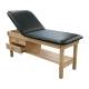 Pivotal Health Solutions TESS Classic Wood Treatment Table - Lift Back Cushion with Bottom Shelf, Cabinet, and Drawers (Bottom Shelf, Cabinet, and Drawers are Sold Separately)