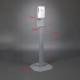 Poltex TFSTAND-3STL-TF Touch-Free Hand Sanitizer Stand, With Touch-Free Dispenser - Dimensions