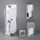 Poltex TIEMASK2VM-M Tie-On Surgical Mask Box Holder, 2 Box Capacity - Magnet Mount (Gloves and Glove Boxes are Not Included)