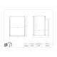 Poltex TIPBGSM Small Tip Disposal Bag Holder - Dimensions