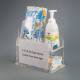 Poltex TISHANSIG-CT Tissue and Hand Sanitizer Station, With Sign Sleeve (Supplies are Not Included)