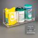 Poltex TRIWIPE-W Triple Wipe Holder - Wall Mount (Supplies are Not Included)