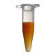 A Microtube with reddish brown liquid before magnetic bead separation (Microtube is Sold Separately)