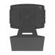 Compulocks UKBTRAYB Universal Keyboard Tray - Black, Actual Use Back View (Enclosure is Sold Separately; Tablet is Not Included)