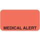 MEDICAL ALERT Label - Size 1 5/8"W x 7/8"H