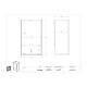 Poltex ULINEAR ULN Foam Earplug Box Holder - Dimensions