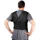 Universal Medical UM-QSFLXB-LF Series Fast Ship Flex Back Lead Free Apron - Black Nylon (Elastic Back for Comfortable Fit)