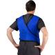 Universal Medical UM-QSFLXB-LF Series Fast Ship Flex Back Lead Free Apron - Royal Blue Nylon (Elastic Back for Comfortable Fit)