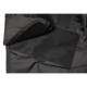 Hook and loop fastening flaps wrap around the waist for an adjustable fit.