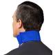 Universal Medical UM-QSTC-LF Series Fast Ship Lead Free Thyroid Shield - Royal Blue Nylon (Back View)