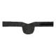 Universal Medical UM-QSTC-BLK Fast Ship Lightweight Lead Thyroid Shield - Black Nylon