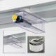 Poltex UNDRLPROPIP1-M Undermount Low Pro Pipettor Holder, 1 Position - Magnet Mount (Pipettor is Not Included)
