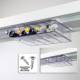 Poltex UNDRLPROPIP5-SC Undermount Low Pro Pipettor Holder, 5 Position - Screw Mount (Pipettors are Not Included)