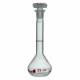 25mL Class A Volumetric Flask, PMP, with NS Stopper, PP, Certified