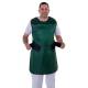 Shielding Model 790 Regular Lead Apron Plain Back with Hook and Loop Closure in Kelly Green Diamond Ripstop
