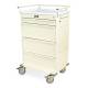 Harloff VLT150MOT Value Line MOT® Compatible Medication Cart with Key Lock (Shown in Cream Color)