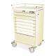 Harloff VLT20EBIN5 Value Line 20 - 5" Med-Bin Medication Cart with Basic Electronic Pushbutton Lock