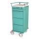 Harloff VLT240PC Value Line 240 Punch Card Medication Cart with Key Lock, Locking Narcotics Box