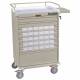 Harloff Value Line 30 - 3.5" Med-Bin Medication Cart with Basic Electronic Pushbutton Lock