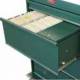 Value Line 360 Punch Card Medication Cart Drawer with (1) Internal Locking Narcotics Box