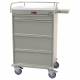 Harloff VLT360PC Value Line 360 Punch Card Medication Cart with Key Lock, Locking Narcotics Box