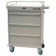 Harloff VLT480EPC Value Line 480 Punch Card Medication Cart with Basic Electronic Pushbutton Lock, Locking Narcotics Box