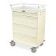 Harloff VLT480PC Value Line 480 Punch Card Medication Cart with Key Lock, Locking Narcotics Box (Shown in Cream Color)