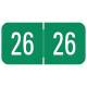 Arden Label VRYM-26-T4 VRE / GBS Compatible VRYM Series 2026 Year Labels - Size 3/4" H x 1 1/2" W