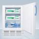 Accucold VT65MLBIMED2ADA MED2 Series ADA Height Built-In All-Freezer with 3 Wire Baskets, Right Handle Solid Door, 3.2 Cubic Feet - Filled with Vaccines and Containers (Vaccines and Containers are not Included)