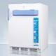 Accucold VT65MLBIMED2ADA MED2 Series ADA Height Built-In All-Freezer with 3 Wire Baskets, Right Handle Solid Door, 3.2 Cubic Feet - Left Angle