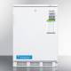 Accucold VT65MLBIMED MED Series Height-Adjustable Built-In All-Freezer with 3 Basket Drawers, Right Handle Solid Door, 3.2 Cubic Feet - Front View