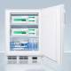 Accucold VT65MLBIMEDADA MED Series ADA Height Built-In All-Freezer with 3 Basket Drawers, Right Handle Solid Door, 3.2 Cubic Feet - Filled with Vaccines and Containers (Vaccines and Containers are not Included)