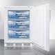 Accucold VT65MLMED MED Series All-Freezer with 3 Basket Drawers, Right Handle Solid Door, 3.2 Cubic Feet - Filled with Containers (Containers are not Included)