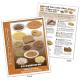 Food Group TearPad - Grain Group - 8-1/2 x 11 - 50 Sheets