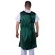 Shielding WAFB5-3-UL Ultra Lite Flex Back Wrap Around Apron with Hook and Loop Closure in Kelly Green Diamond Ripstop