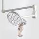 Waldmann Triango Fokus 60-1 LED Procedure Light with 4 Dimming Levels - Showing the Sterizable Handgrip