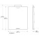 RC Imaging WBC1417 Weight Bearing Protective Cover for 14"x17" Cassette or Wireless Panel, 500 lbs Weight Capacity