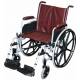 20" Wide Aluminum Non-Ferromagnetic Wheelchair