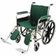 20" Wide Non-Magnetic Wheelchair with Detachable Elevating Legrests