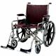 22" Wide Non-Magnetic Wheelchair with Detachable Footrest