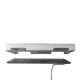 Reina Imaging WDDR14NDT-R NDT Freedom® Weight Distribution Cap for 14" x 17" DR Panel - Landscape Side View With DR Panel and Tether Below (DR Panel and Tether are Not Included)