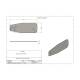 Phillips Safety Wide Universal Arm Board, 31.50" L x 11.50" W - Dimensions