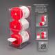 Poltex WIPE3VM-M Visual Management Wipe Tub Dispenser - Magnet Mount (Supplies are Not Included)